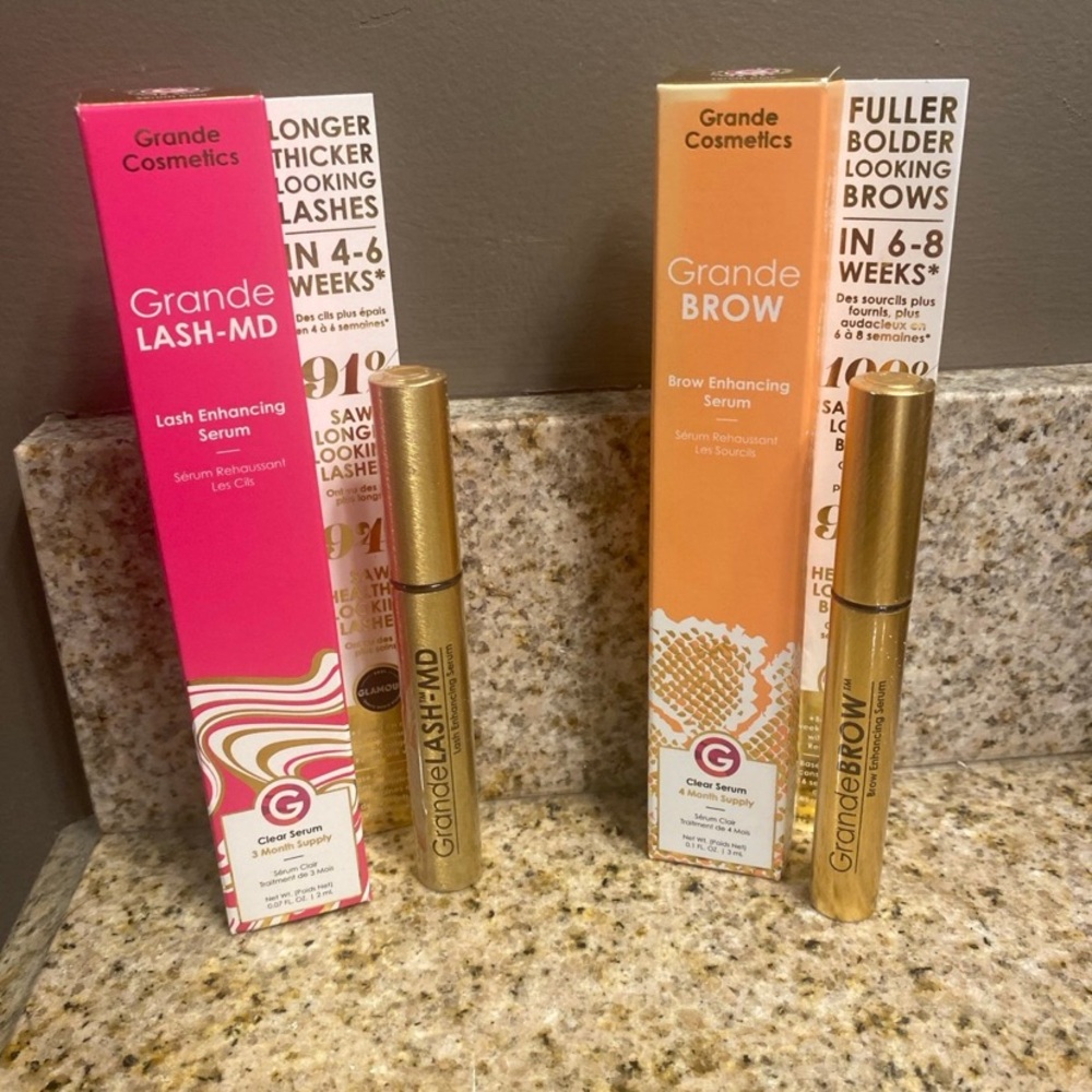 Grande Lash & Grande Brow Bundle - retails for $150, buy both or only one!